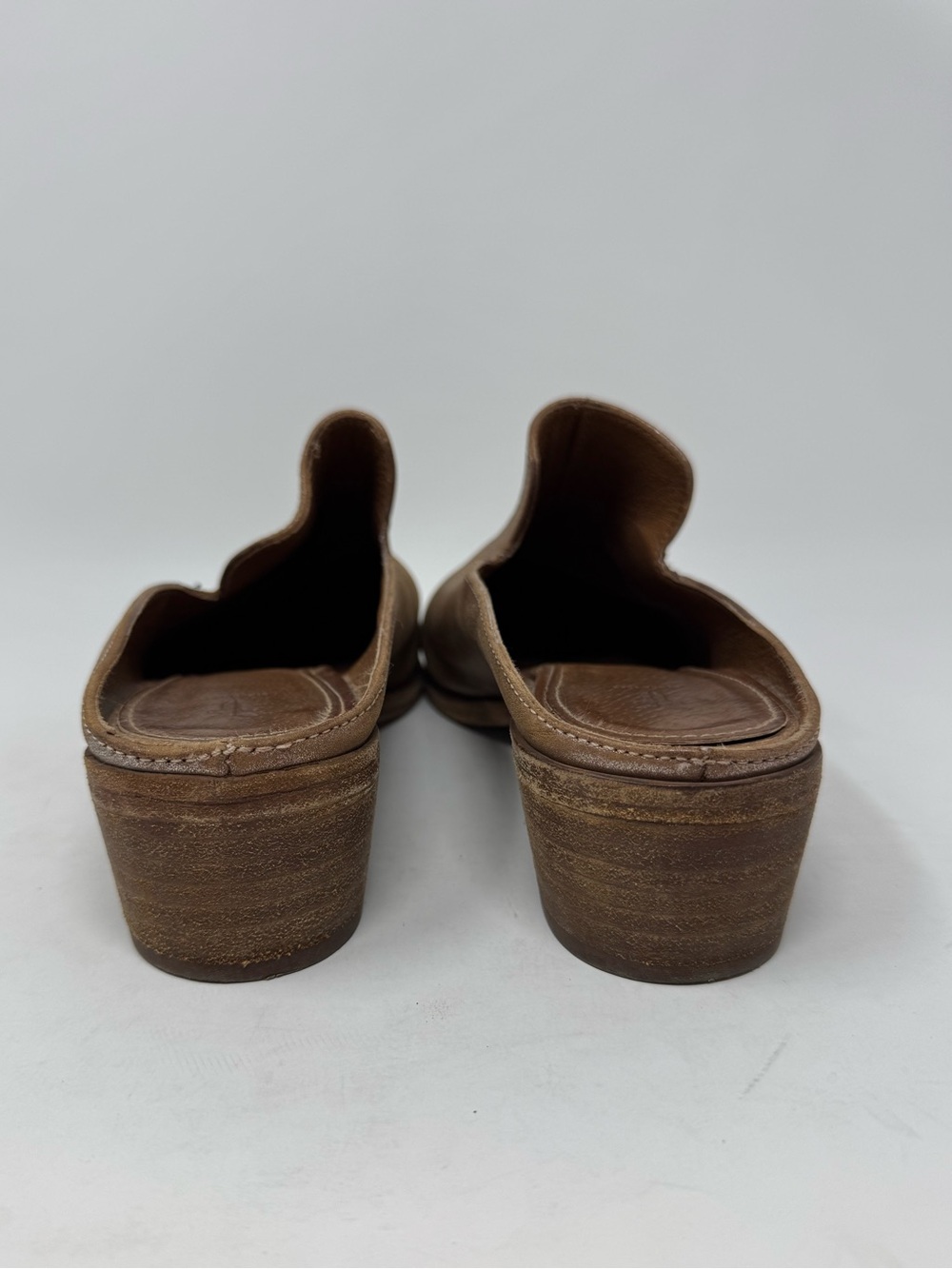 Frye Ray Mule, Silver/Multi Leather Size 8 - Picture 7 of 9